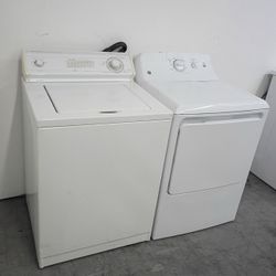 Washer and dryer set