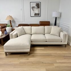 New Cream Sectional Couch Sofa