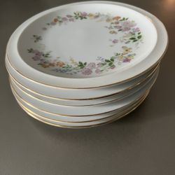 Ancient Plate And Glass Set