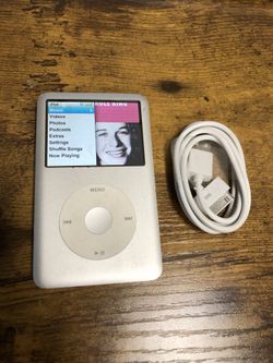 iPod Classic 7th gen 120gb Silver #7228
