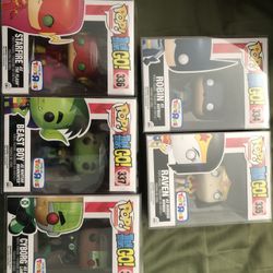 Funko Pop Teen Titans Go (5) Pops