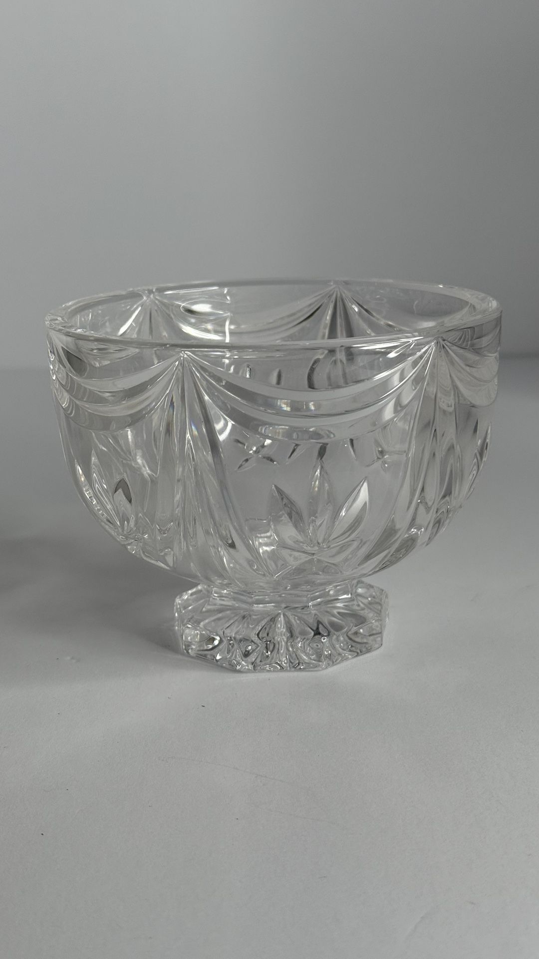 Waterford Crystal Variety Bowl 4” Germany Cut Crystal w/ Box & Card