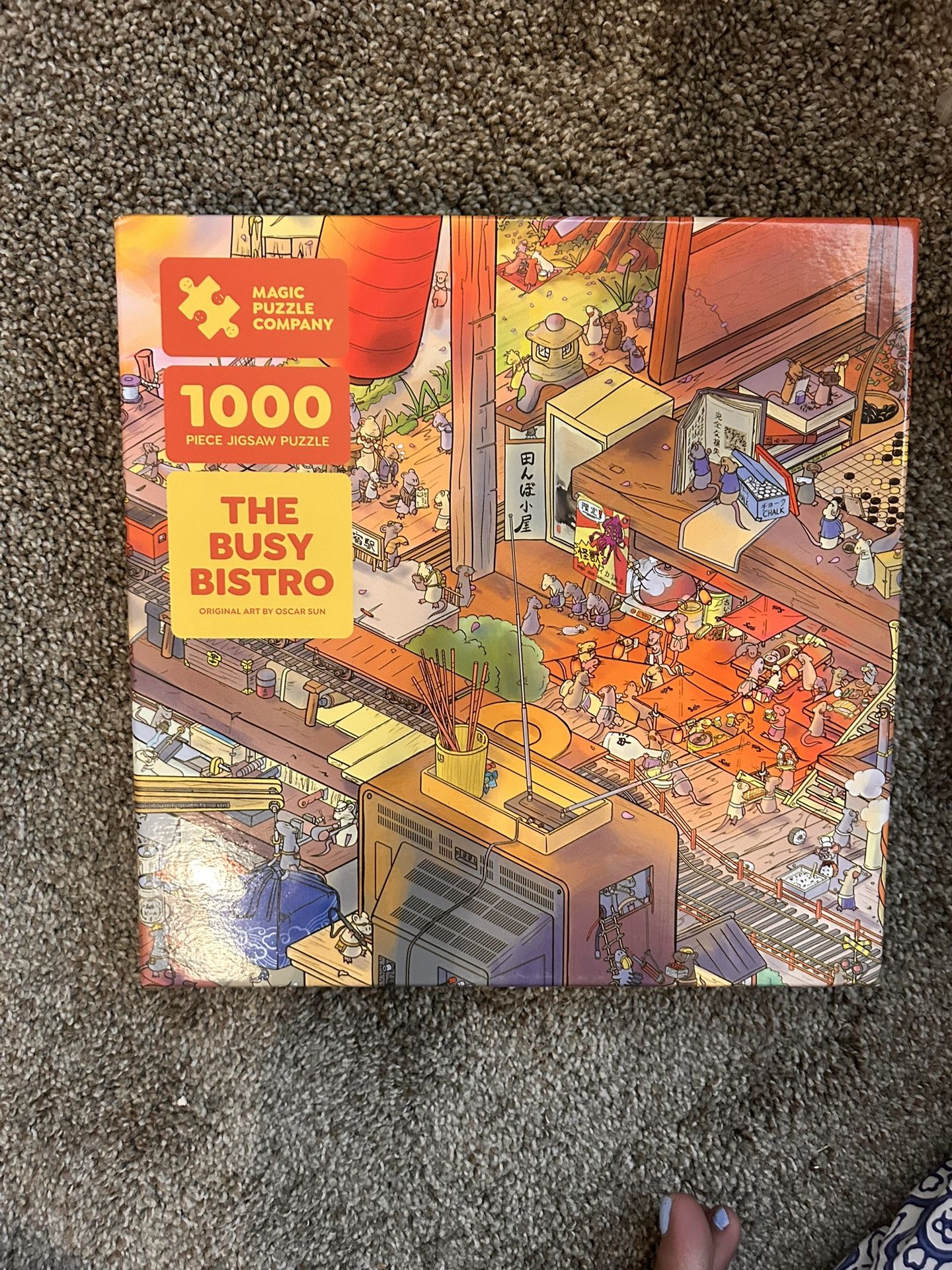Magic Puzzle Company - The Busy Bistro - 1000 Piece Puzzle