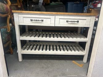 Aprox 5x4 side board table /shelf.  $50 or best offer