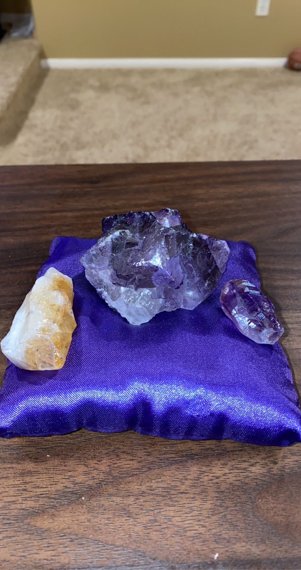 Crystals (Pillow Included)