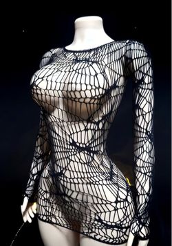 Spiderweb dress Halloween