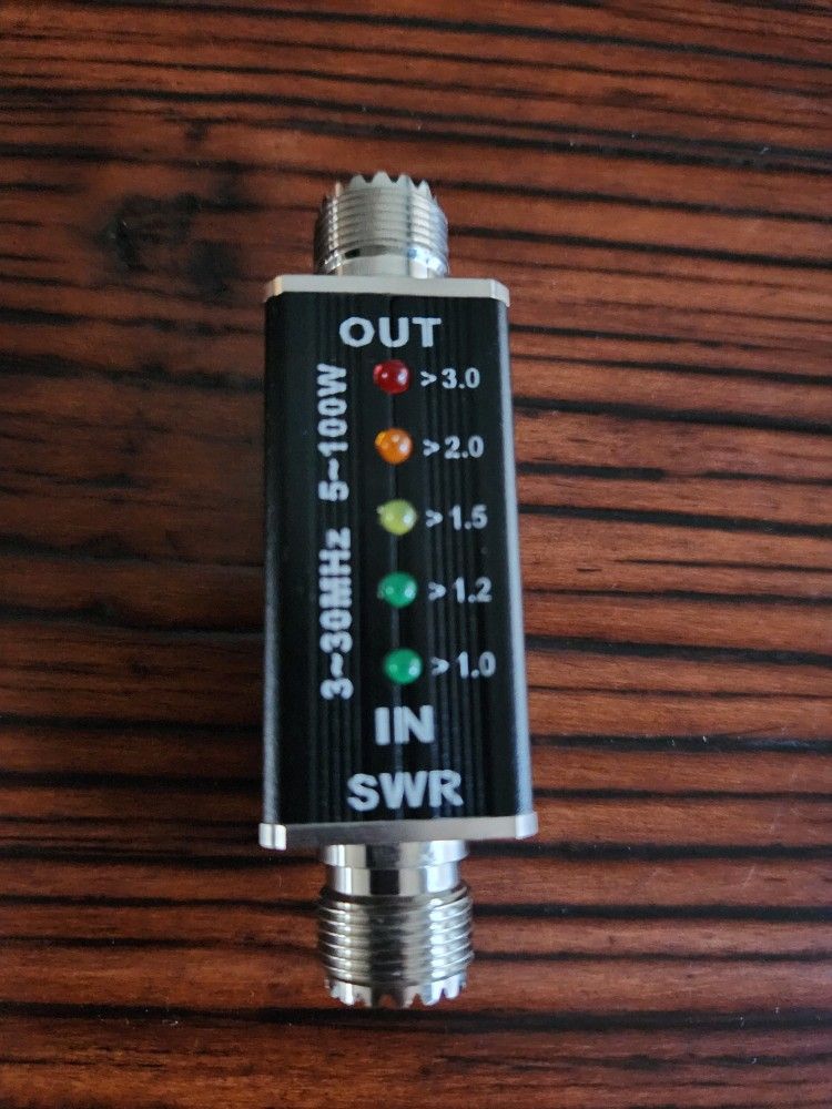Wave Meter SWR 5-100W 3-30 MHz