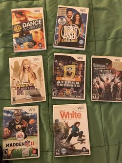 Nintendo Wii games