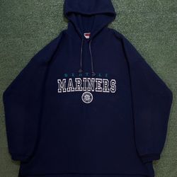 Vintage 1990s Seattle Mariners embroidered hoodie