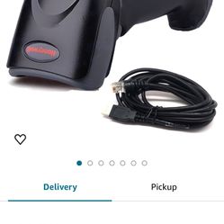 NewHoneywell Voyager 1450g Barcode Scanner with USB Cable, Black - Scanner ONLY, Omni-Directional 2D Imager, Corded, Handheld - YKGAV