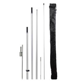 2 Feather Flag Poles, - 13 Feet Tall Swooper Flag Pole Kit