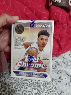 2023-24 TOPPS CHROME BASKETBALL Blaster Box $95