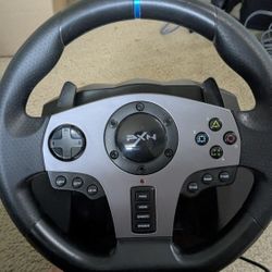 270/900 Degree PC Racing Wheel, PXN V9 USB Race Game Driving PC Steering Wheel