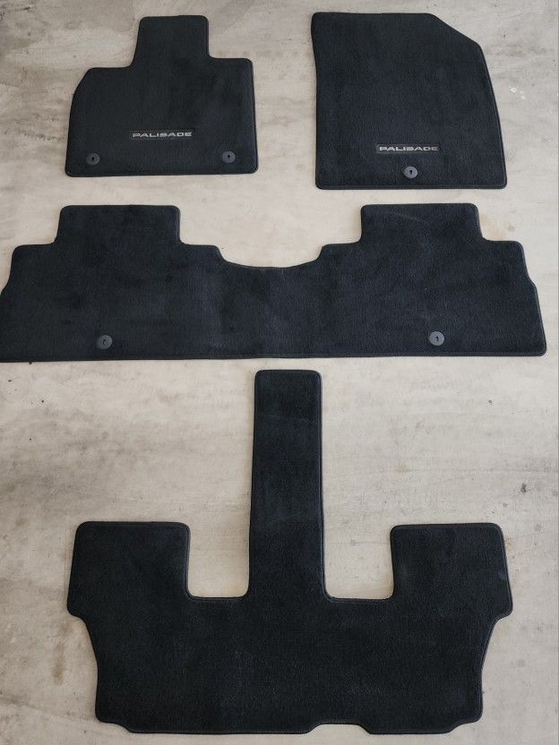 Hyundai Palisade Floor Carpet Mats