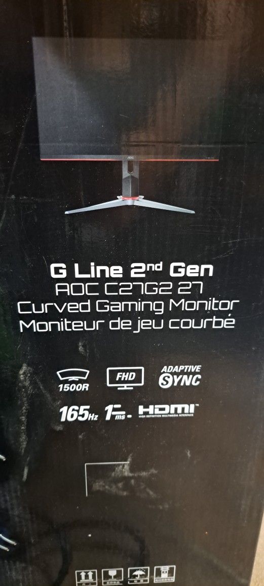 AOC C27G2 Desktop Monitor 165hz Refreshrate
