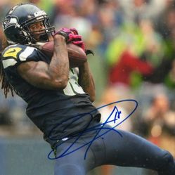 SIDNEY RICE NFL Seattle Seahawks Auto Autographed Signed 8x10 Photo
