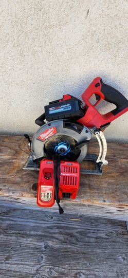 Milwaukee Skillsaw 7 1/4 m18 fuel tool battery 8ah Rapids Charger