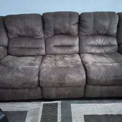 Couch & Love Seat ( Recline)