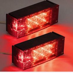 CZC AUTO 12v Led Low Profile Submersible Trailer Light Boat Trailer