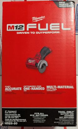 Milwaukee Fuel 3"compact cut off saw tool