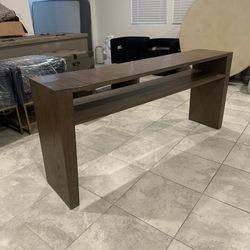 Restoration Hardware Wyeth Bamboo Console Table