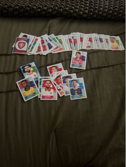 World Cup panini player stickers
