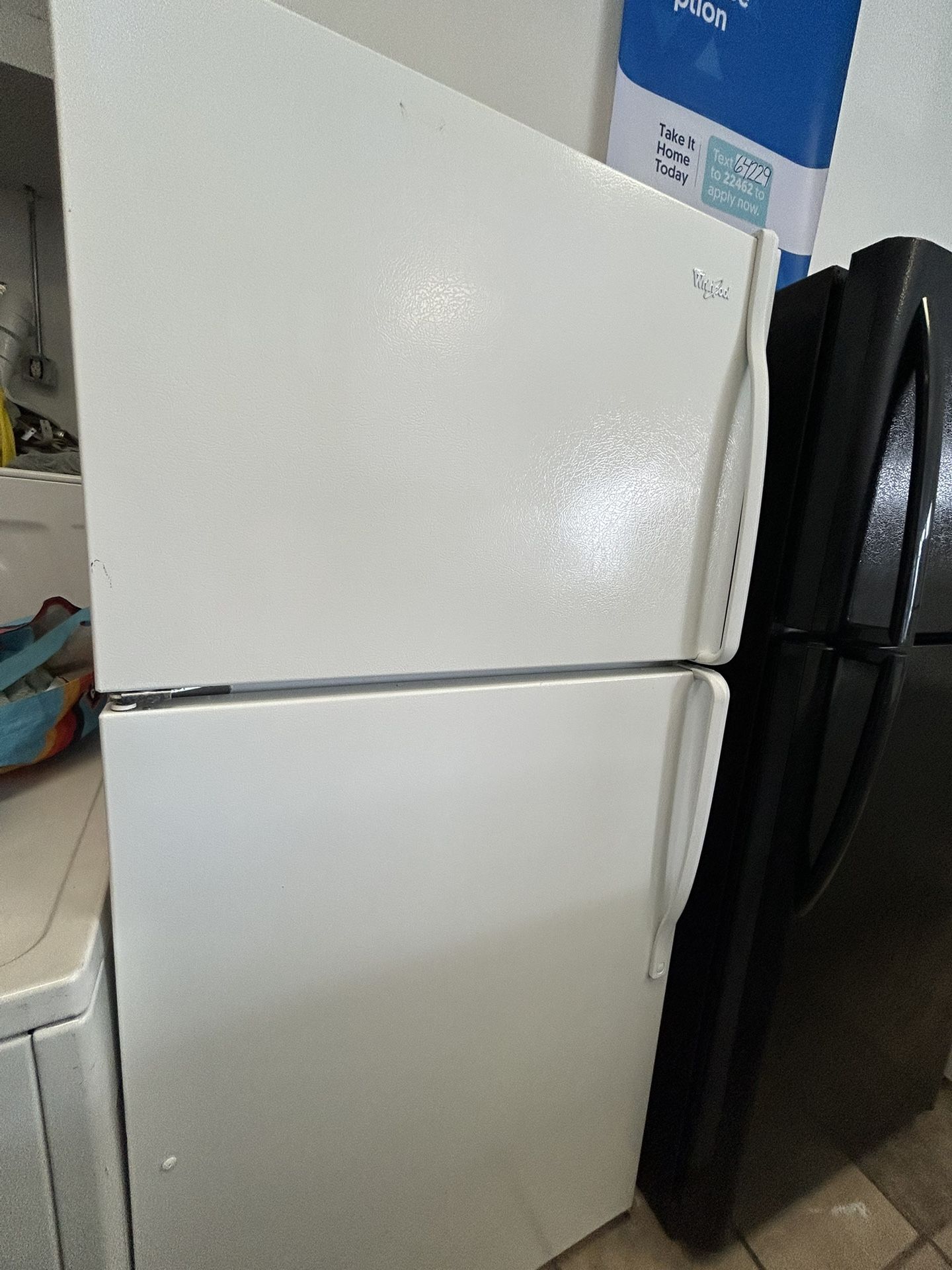 Whirlpool Refrigerator (delivery+install Available) Height 66 X Width 30
