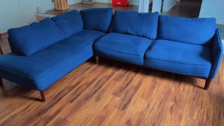 Navy Blue Couch