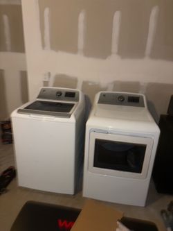 Washer and dryer