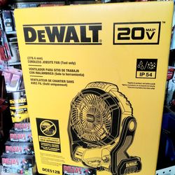 Dewalt 20V Max Jobsite fan tool Only