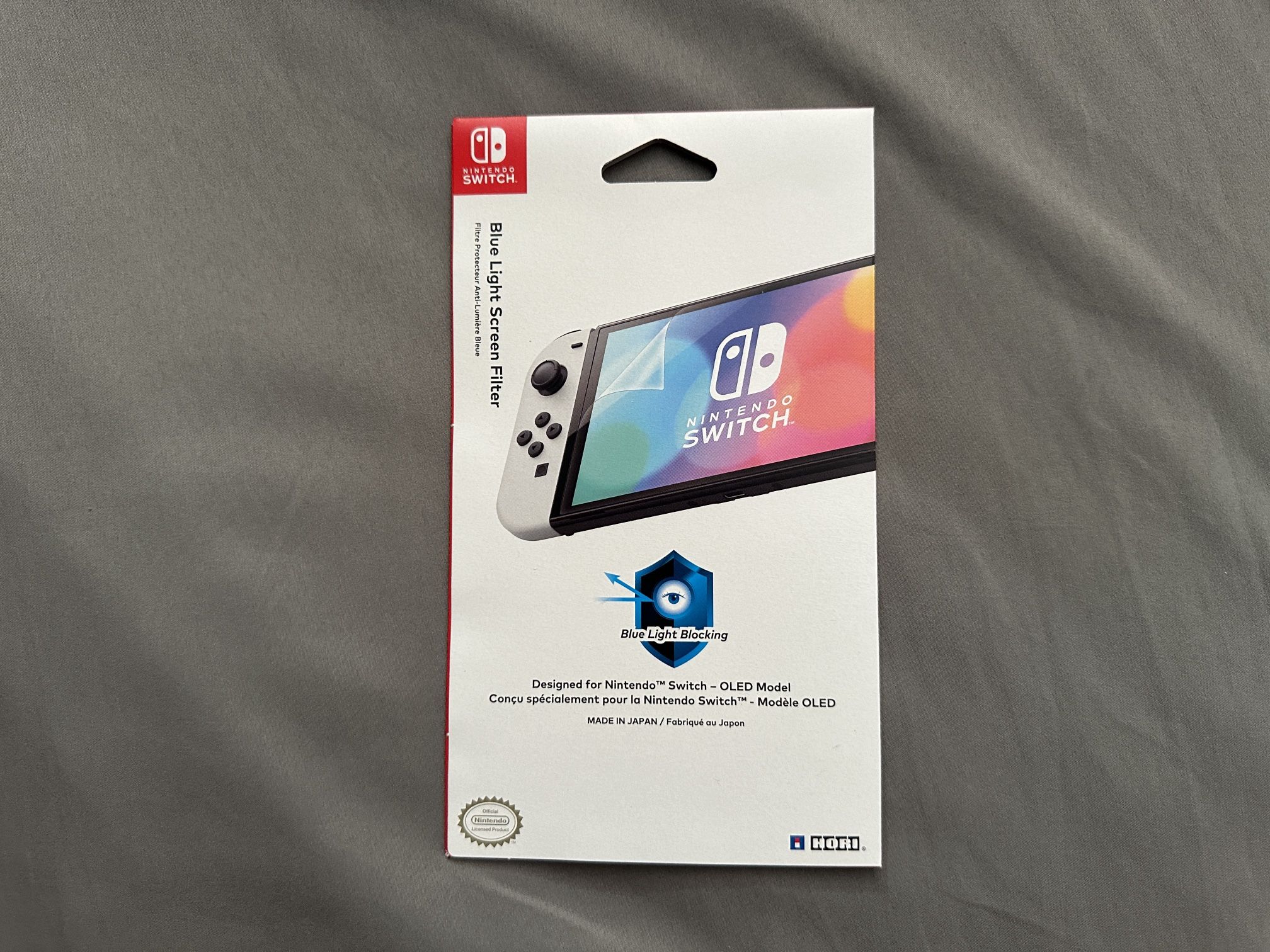 SEALED Official Switch OLED blue light screen protector