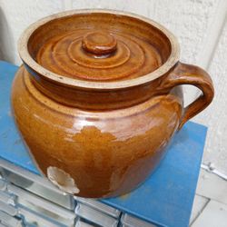 Vintage Bean Pot