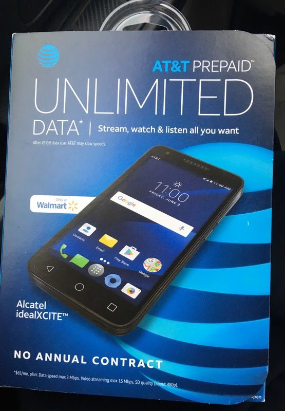 At&t Alcatel IDEALXCITE 5044R PHONE