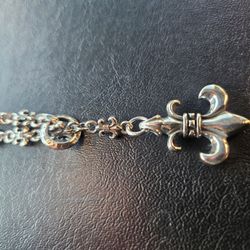 Fleur De Lis French Lily Necklace