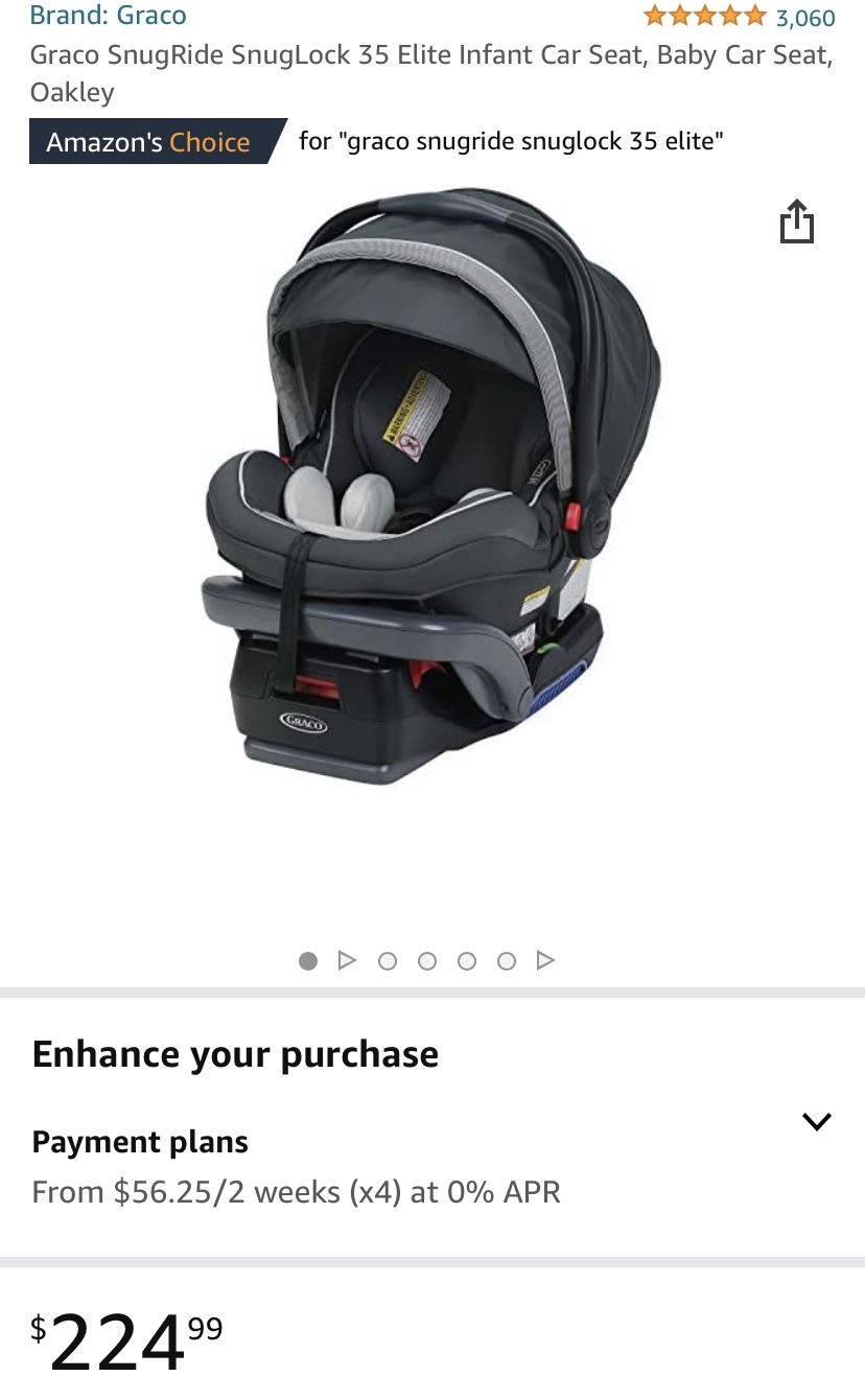Graco snugride snuglock 35 hot sale oakley