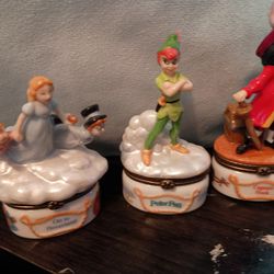 Porcelain Hinge Box Peter Pan 