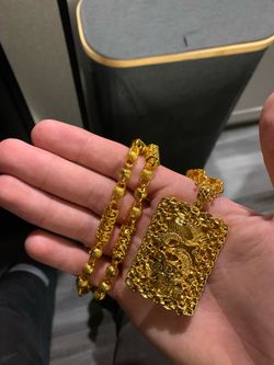 14k gold plated chain