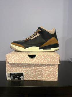 Nike Men’s Jordan 3 Retro Size 12 Desert Elephant |CT8532-008| USED PREOWNED