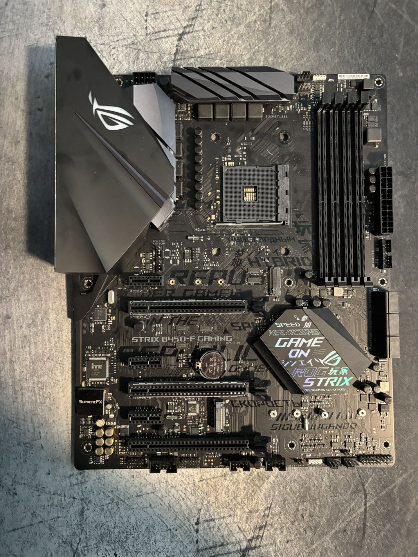 ASUS ROG STRIX B450F - GAMING MOTHERBOARD