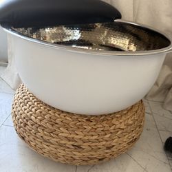 Pedicure bowl and stool