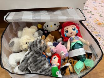 Free Large Lot of Stuffed Animal Plush Toys