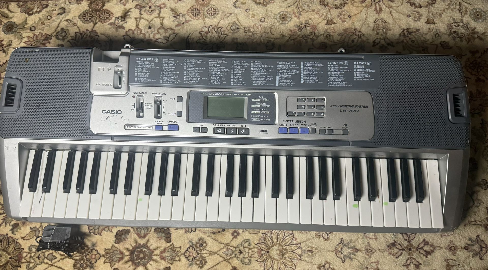 Casio Ik100 Keyboard 