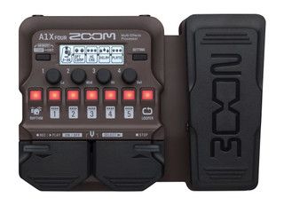 Zoom ZA1XFOUR - A1X Four Acoustic Multi-Effects Processor with Expression Pedal