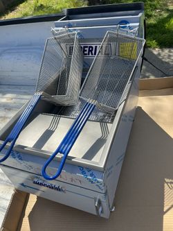 Freidora de sobremesa Imperial IFST-25, a gas natural, capacidad de 25