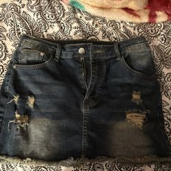 Denim Skirt