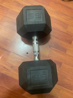 65 lbs dumbbell