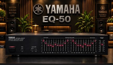 Yamaha EQ-50 10 Band Equalizer - Serviced