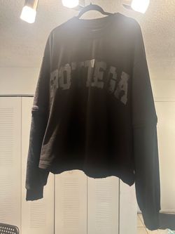 Bottega Desires Black/Black Sweatshirt XXL