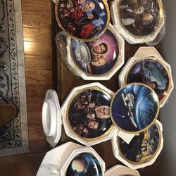 10 Star Trek Collector Plates