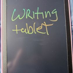 Reusable Writing Tablet